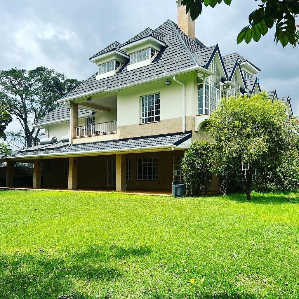 6 bedroom villa house for SALE in KITISURU, Nairobi. Musilli Homes.