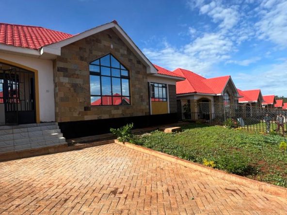 3 bedroom bungalow a for sale in Kenyatta Road, Juja. Musilli Homes