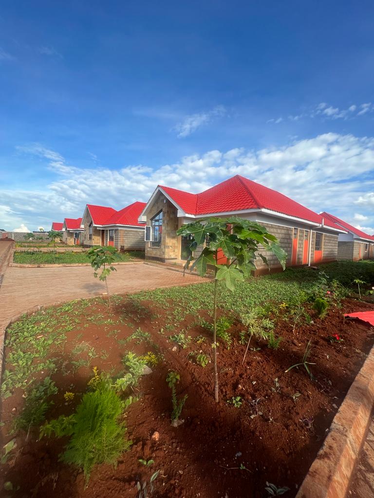 3 bedroom bungalow a for sale in Kenyatta Road, Juja. Musilli Homes