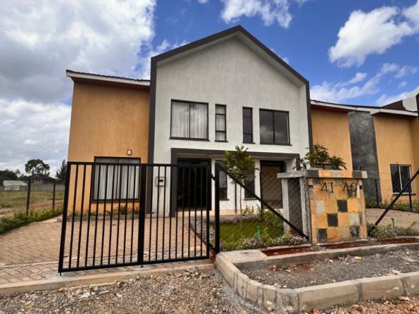 4 bedroom Townhouses for Sale plus Dsq in Syokimau, Nairobi. Musilli Homes
