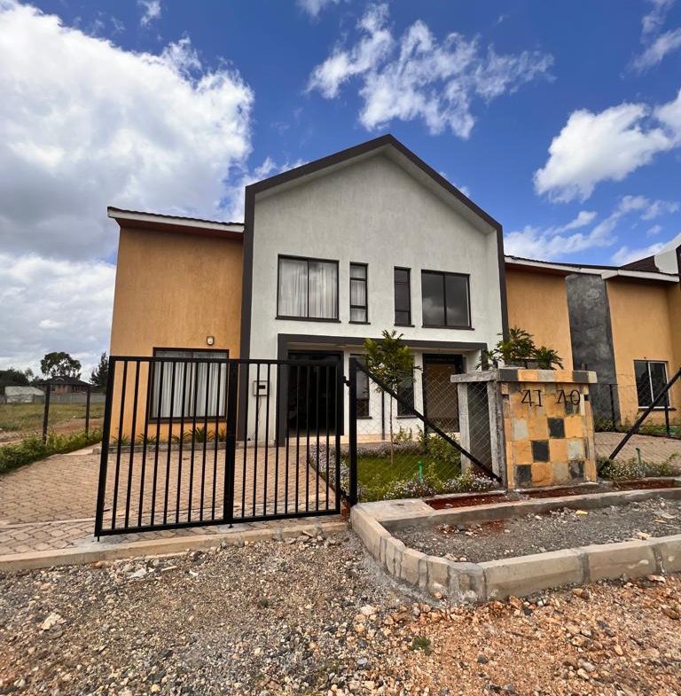 4 bedroom Townhouses for Sale plus Dsq in Syokimau, Nairobi. Musilli Homes