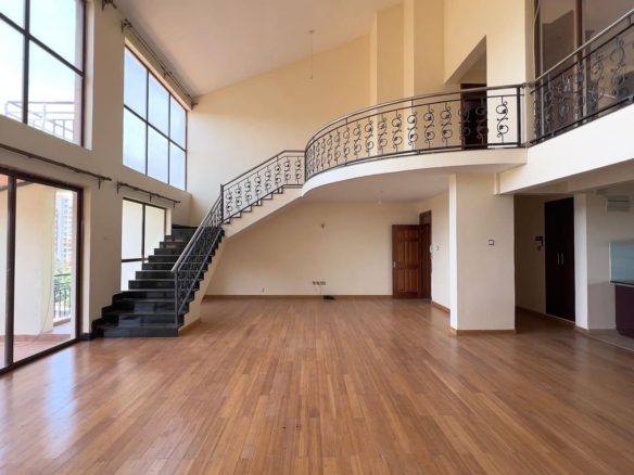 4 Bedroom Penthouse For Rent All En-suite + Sq at Kilimani,Near Junction Mall for Kshs.190,000. Musilli Homes