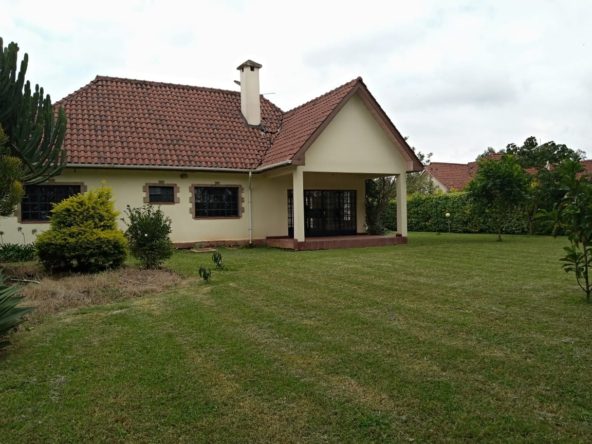 Affordable 4 bedroom bungalow available for sale in Karen.Gated community.