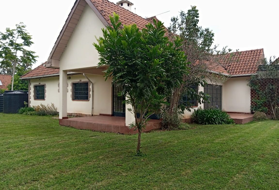 Affordable 4 bedroom bungalow available for sale in Karen.Gated community.