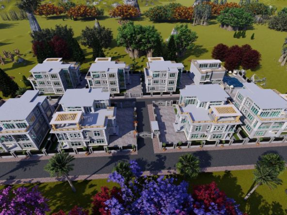 Modern Luxurious Designed 4 Bedroom Villas in Ngong Olkeri Road. All bedrooms are Ensuite. ⅛ of an acre. Price: Ksh 32M Musilli Homes