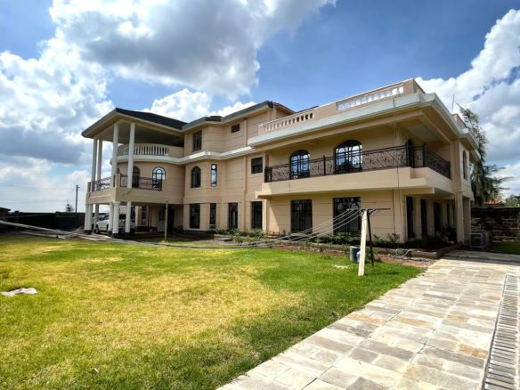 AMBASSADORIAL HOME FOR SALE IN KAREN NEAR HILL CREST SCHOOL. sitted on 1/2 acre plot. Has 15 bedrooms. Musilli Homes