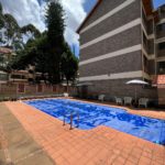 3 bedroom apartment to let and sale in Lavington. Sale at 20M. Rent per month 85,000. Has a shared swimming pool. Musilli Homes