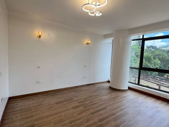 2 bedroom apartment to let in Kilimani. Rooftop swimming pool. Back up generator. Rent per month 80,000. Musilli Homes