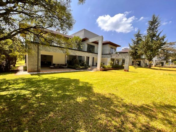 5 Bedroom villa plus 2 bedroom dsq for rent in Karen. Ksh 350,000 Sits on 1/2 acre All ensuite Well manicured gardens Musilli Homes