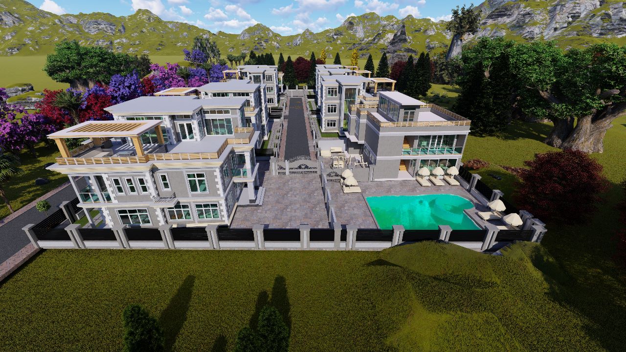 Modern Luxurious Designed 4 Bedroom Villas in Ngong Olkeri rd. Well manicured Garden. 🔶Heated swimming pool. 🔶Club house. Musilli Homes