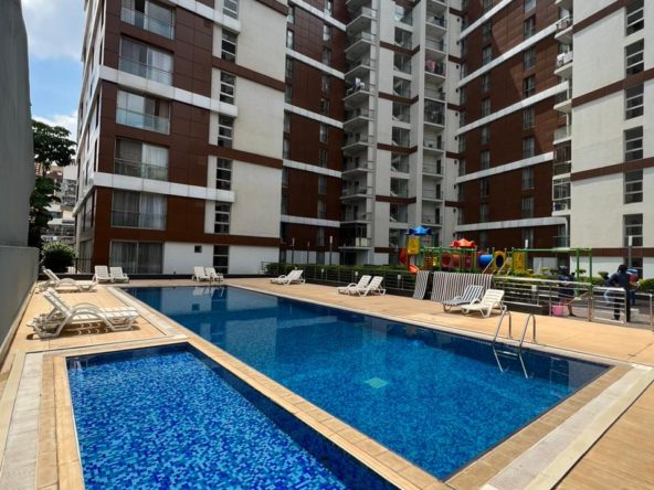 3 bedroom plus dsq apartment to let in Kileleshwa, Nairobi. All bedroom en suite. Has full back up generator, swimming pool, ample car parking. Musilli Homes