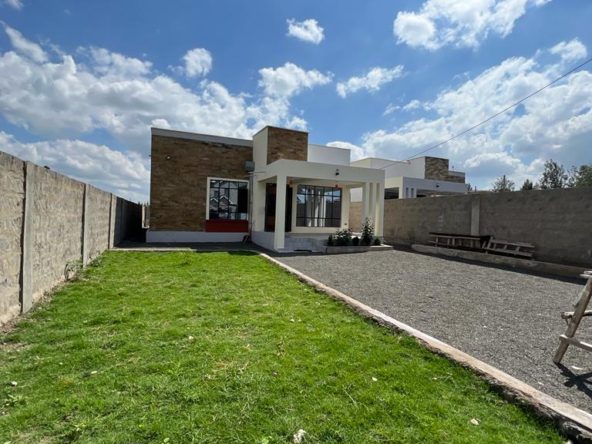 3 bedroom with a Dsq flat roof for sale in Kitengela Acacia estate with close proximity to amenities. Ksh 7,200,000 Mortgage and cash accepted Musili Homes