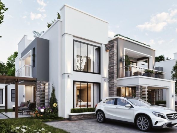 4 bedroom maisonettes along Kamiti Road. Strategically located in the growing Ruiru Suburb near Tatu City, and 30 minutes drive from the CBD. Musilli Homes