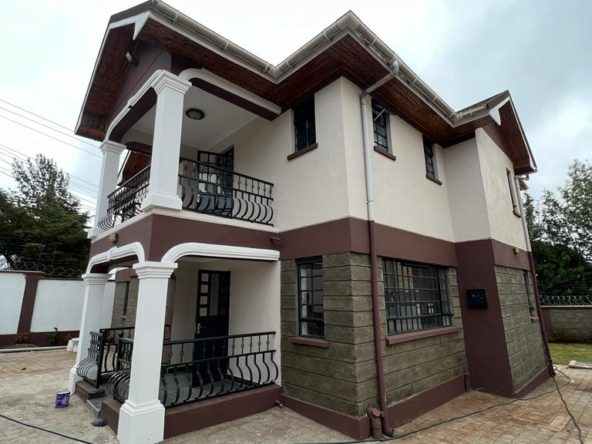 4 BEDROOM ALL ENSUITE WITH DSQ FOR SALE IN NGONG. 1km from Ngong town in a very serene neighborhood. 17.5M Musilli Homes