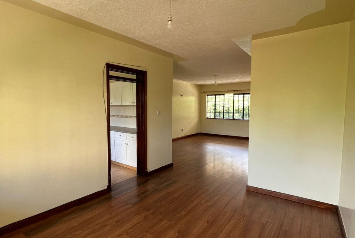 3 bedroom apartment for sale in Kilimani, Nairobi. Ample car parking, swimming pool. Ground floor. Sale 17.5Million. Listed by Musilli Homes