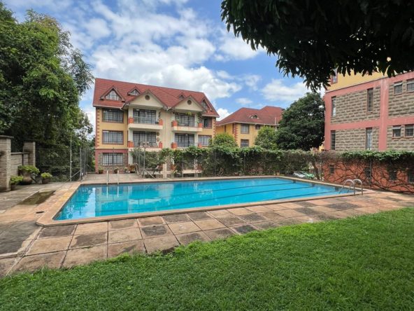 3 bedroom plus dsq apartment to let located in leafy suburb of lavington. shared swimming pool. Rent per month 85,000 Musilli Homes