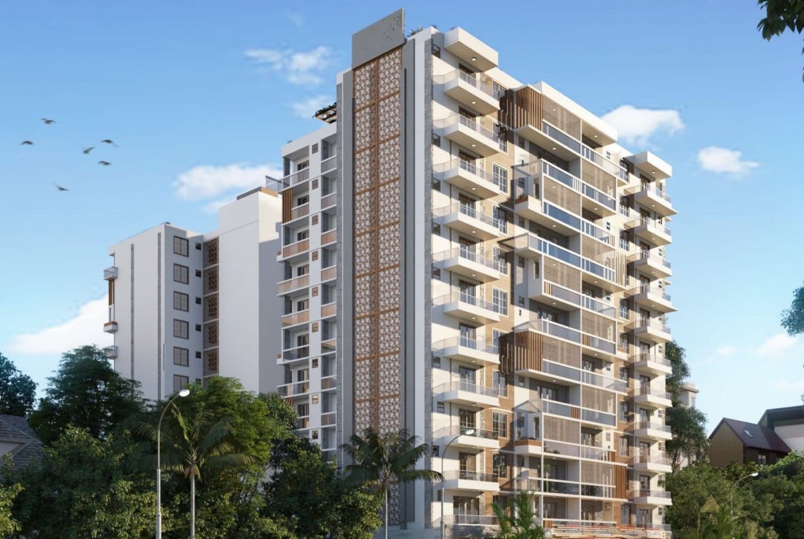 Modern 2 Bedroom apartments 3 bedroom apartments for sale in Westlands, Brookside drive. Size - 120sqm Price - $120,000. Musilli Homes Saruni Apartments