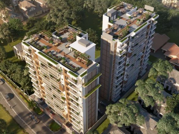 Modern 2 Bedroom apartments 3 bedroom apartments for sale in Westlands, Brookside drive. Size - 120sqm Price - $120,000. Musilli Homes