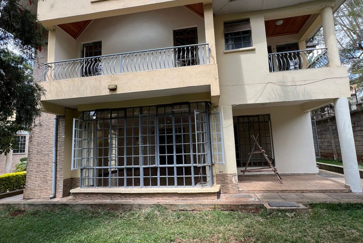 Spacious modern 5 bedroom plus dsq townhouse to let in lavington. Near Lavington shopping mall. Rent per month 250K Musilli Homes