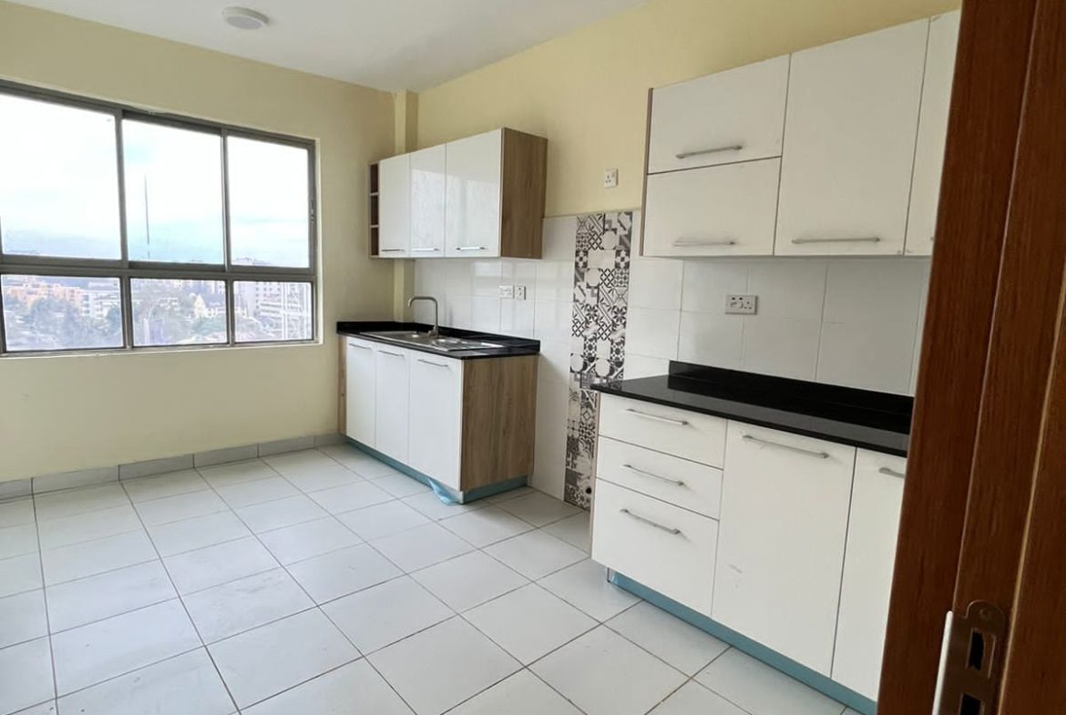 Spacious modern newly built 2 bedroom apartment to let in kilimani, Nairobi. Has Backup generator. Rent per month 85K Musilli Homes