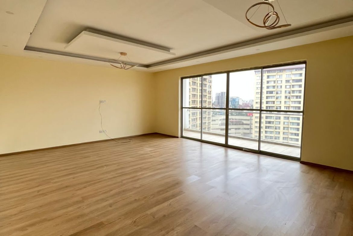 Spacious modern newly built 2 bedroom apartment to let in kilimani, Nairobi. Has Backup generator. Rent per month 85K Musilli Homes