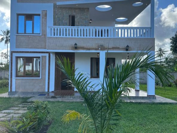 3 bedroom villa for sale in Diani. 217sqm. Sits on 1/8 acre land. In a gated community with 12 units. 22Million unfurnished. 25million fully furnished Musilli Homes