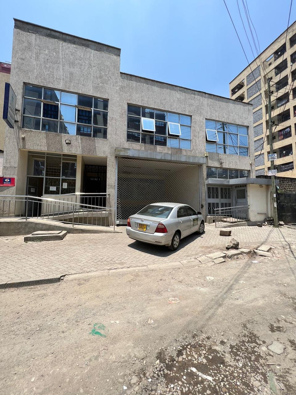 Commercial property for sale located along kapiti road south B shopping center. Sitting on 50/100. Approved plan for 8 floors. Price: 150M Musilli Homes