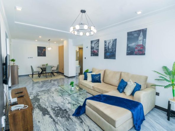 2br apartment ready for occupation in Kilimani, Nairobi. Has Swimming Pool, Fully fitted gym. Daily rates 9500. Monthly rates at 200k Musilli Homes