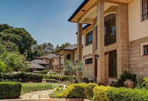 4 bedroom maisonette available to let in karen. All rooms en-suite. Lush gardens. Gated community of 9 units. Rent; 350k Musilli Homes