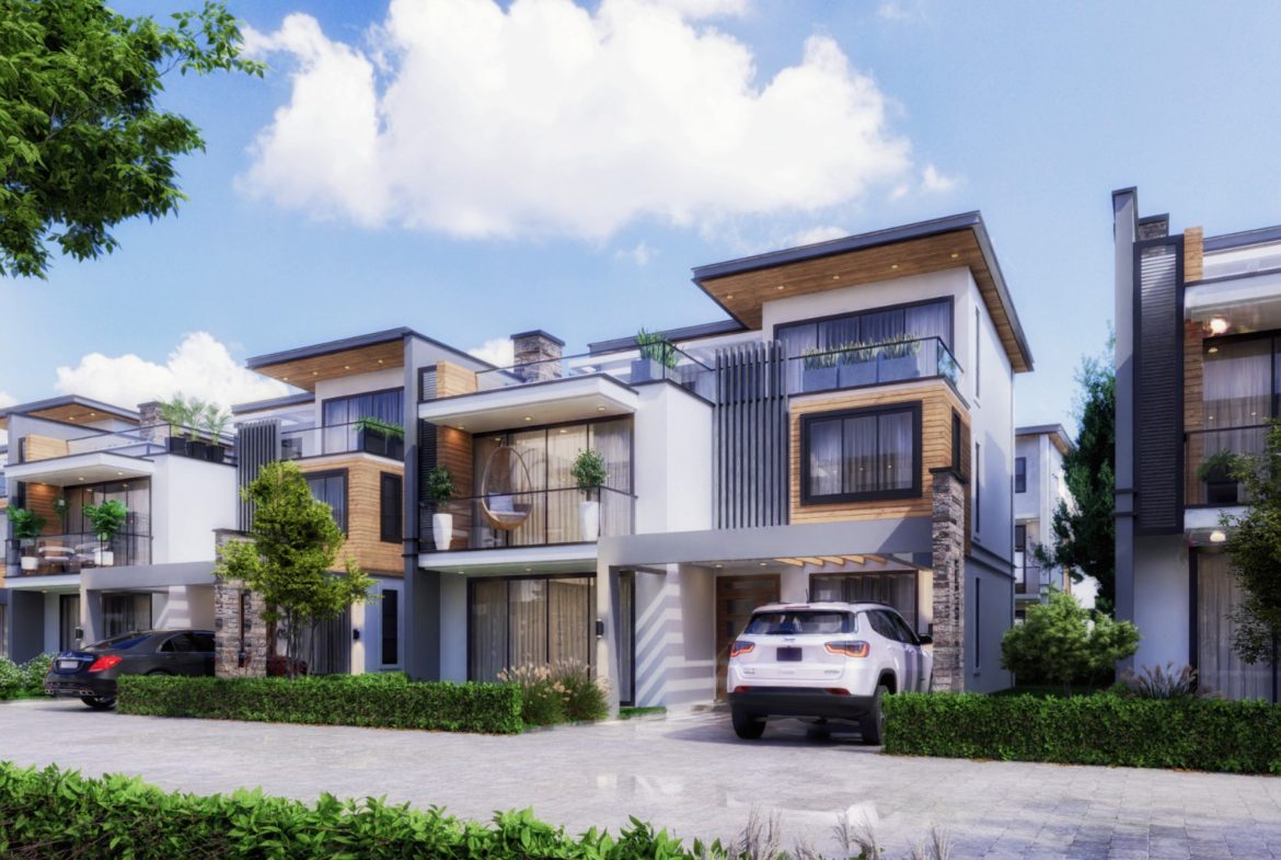 4 BEDROOMS WITH DSQ ON SALE IN KITUSURU. Each unit sits on a 50*100/ 1/8 Acre. Selling price - Ksh 45M Musilli Homes