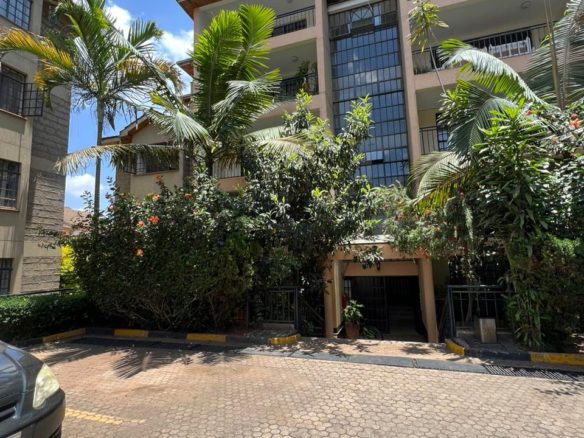 Spacious modern 3 bedroom apartment to let in Kileleshwa. Few units in the compound. Rent per month 100K Musilli Homes