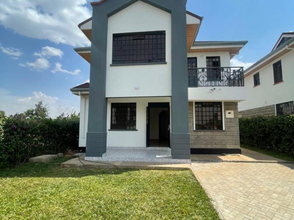 Pam Golding 4 bedroom townhouse in a gated community Mugutha, Ruiru at 17.5M. Compound of 22units. 40*90 plot Musilli Homoes
