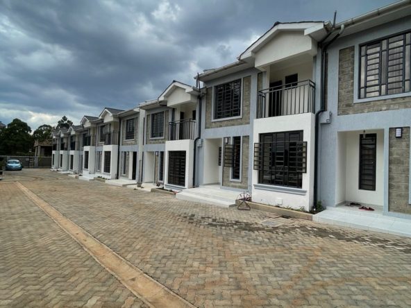 3 bedroom Maisonette for sale at 9M in Gikambura, Kikuyu. Has payment plan; Cash or Mortgage, Deposit 1M. Musilli Homes