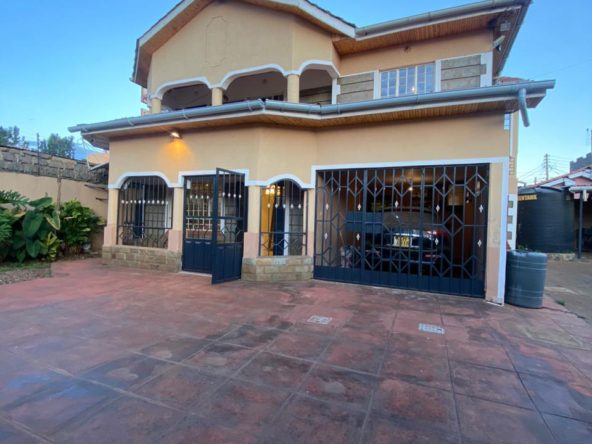 Spacious 4 bedroom plus Dsq standalone for SALE sitted on 64 by 132m in Kimbo, Ruiru, Asking 18.5 Musilli Homes