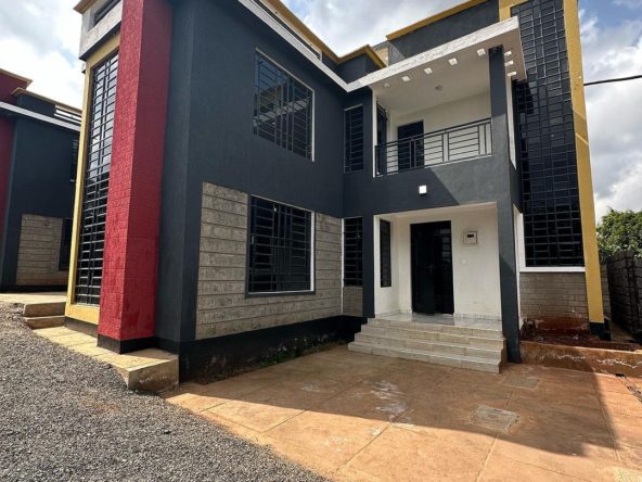 Stunning 4 bedroom Maisonettes in Gikambura Kikuyu. On a 0.04 ha. plot. Individual ready title deeds. Price 12.7m. 28Km from Nairobi CBD Musilli Homes