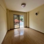2 bedroom apartment in Kilimani, Nairobi. One bedroom with balcony area. High speed lifts. Full back up generator. Swimming Pool. Gym. Borehole Musilli Homes