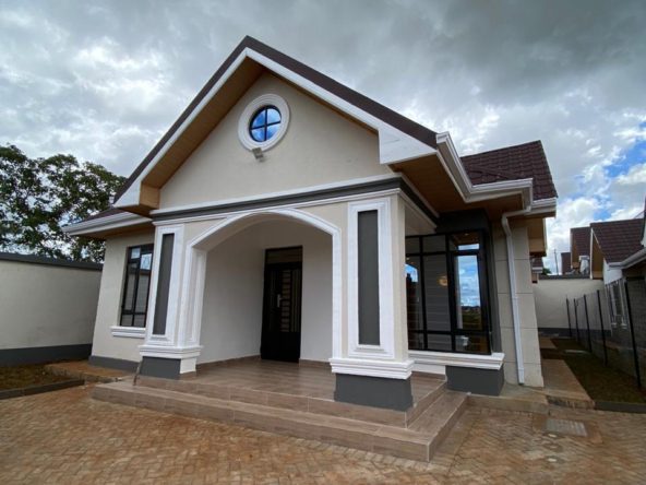 Ready 3 bedroom All Ensuite bungalows in a gated community in Ruiru Mugutha. Sitted on 50 by 100. Price 12m mortgage. 11.5m cash Musilli Homes