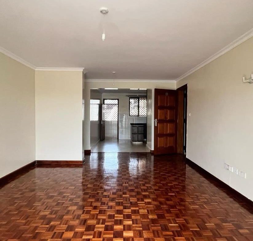 2 bedroom apartment to let in Loresho, Nairobi. Has shared swimming pool, kids playing area. Rent per month kshs 70,000 Musilli Homes