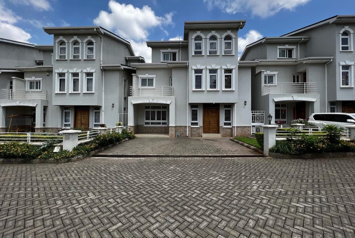 Modern 5 bedrooms with sq townhouse to let /sale in the leafy suburbs of Lavington near lavington mall. rent kshs 250,000 sale kshs 60 Million Musilli Homes
