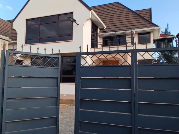 5 Bedrooms Villa To Let in Syokimau. Solar panels. In a Gated community. 5 bedrooms. 120k monthly Musilli Homes