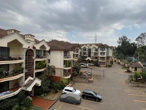 3 bedroom plus dsq apartment for sale in Riverside, Nairobi. On 1st floor. Shared swimming pool Sale at kshs 23 Million negotiable. Musili homes