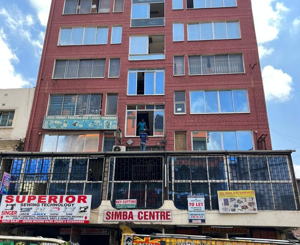 Commercial Building For Sale, River Road. Has 8 floors with lift. Rental income of 48 Million/year. 5% increase every year on all leases. 600 Million Musilli Homes