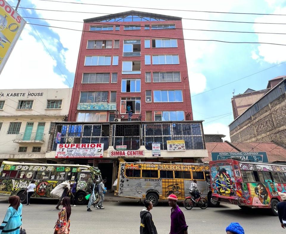 Commercial Building For Sale, River Road. Has 8 floors with lift. Rental income of 48 Million/year. 5% increase every year on all leases. 600 Million Musilli Homes