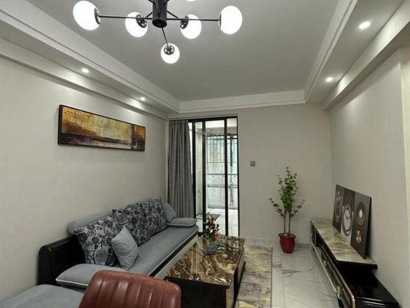 Luxurious 1 Bedroom Apartment for sale in Kilimani with high speed lifts, DSQ, ample parking and backup generator. Asking Price: 4.3M. Musilli Homes.