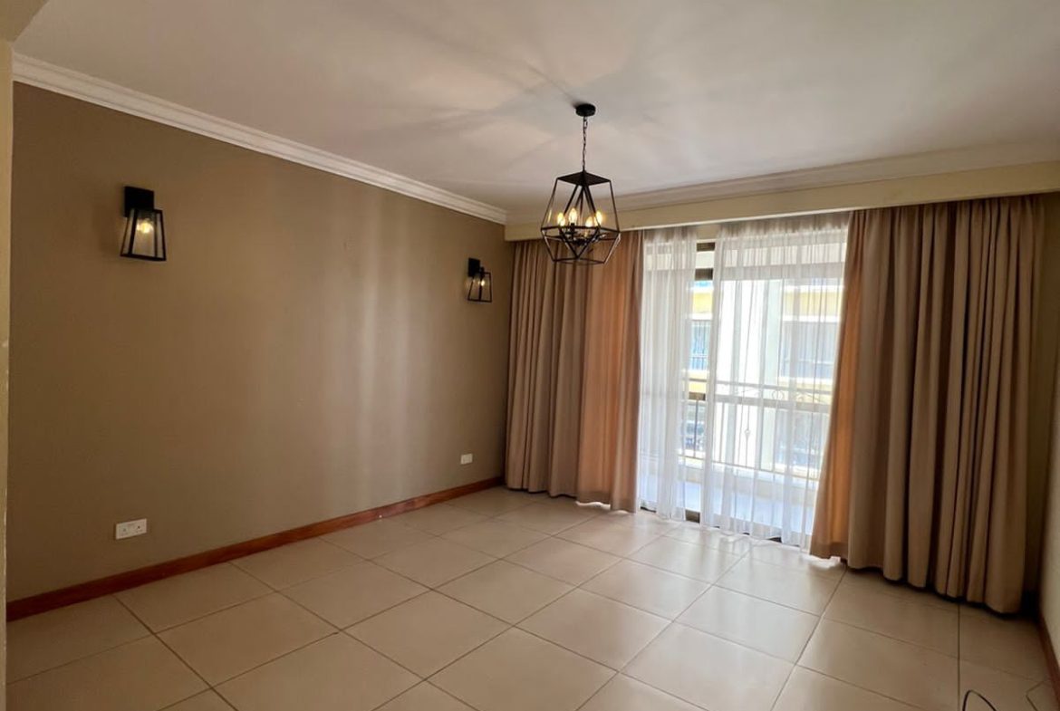 2 Bedroom Apartment with Master bedroom en suite with open fitted kitchen and ample parking. Rent Per month: 75,000