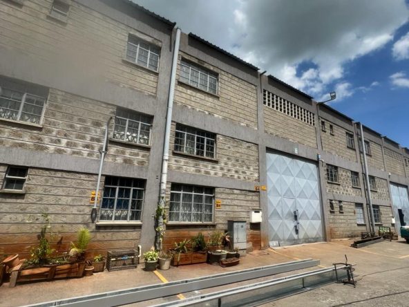 Spaciouse Warehouse For Sale in Mombasa Road. The Property has an Area size of 9000 Sq Ft. Asking Price: 58 M. Musilli Homes.