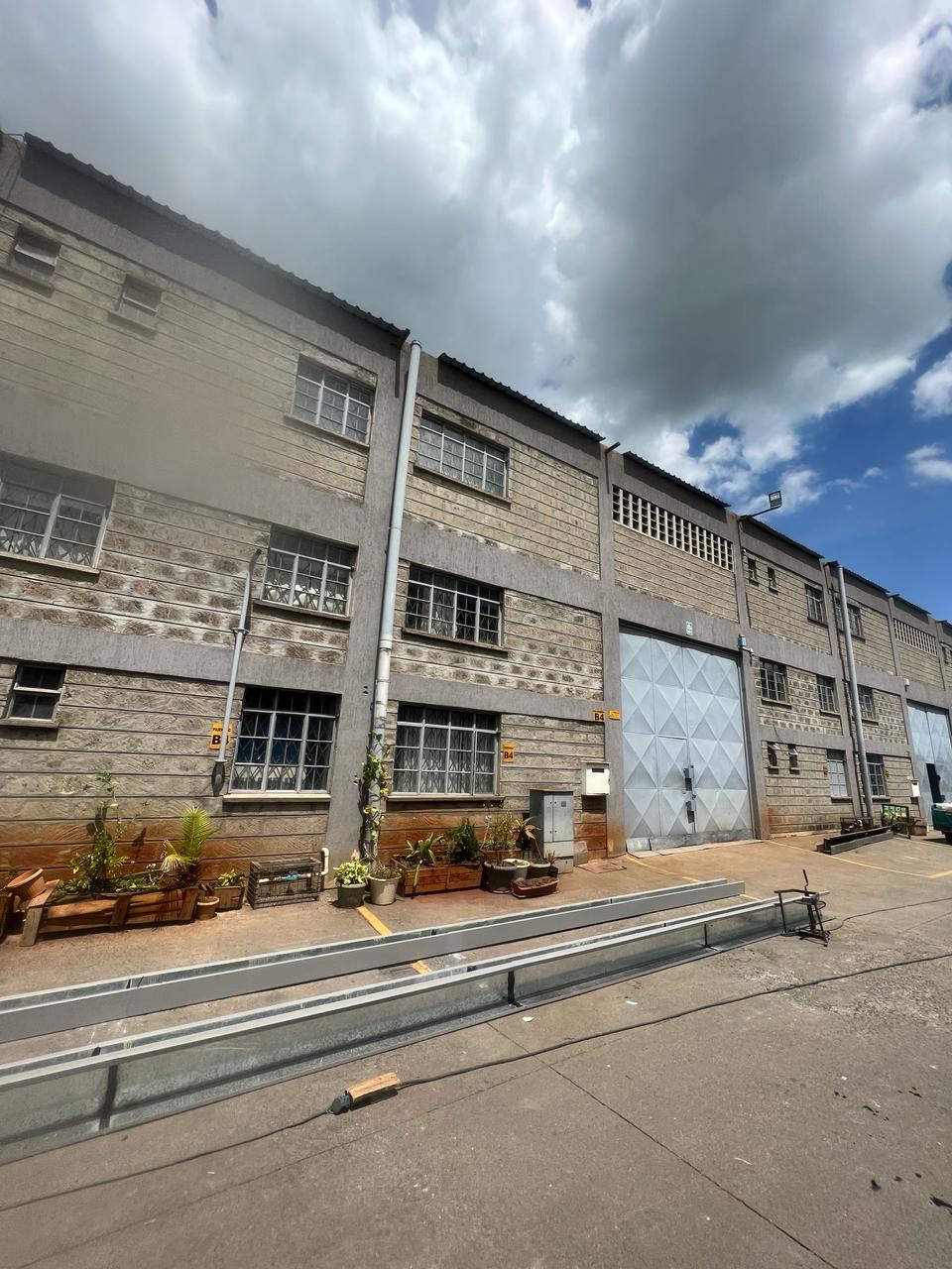Spaciouse Warehouse For Sale in Mombasa Road. The Property has an Area size of 9000 Sq Ft. Asking Price: 58 M. Musilli Homes.