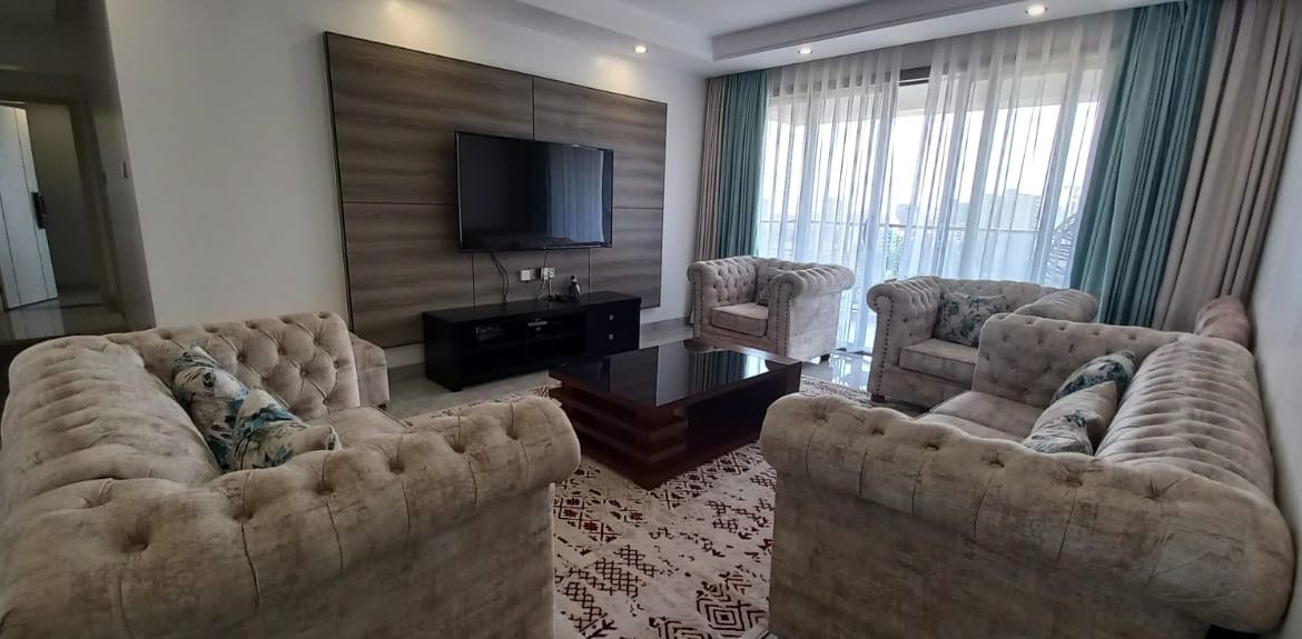 Modern 3-bedroom all en suite apartment with a swimming pool, equipped gym and high speed lifts. Asking Price: 26M. Musilli Homes.
