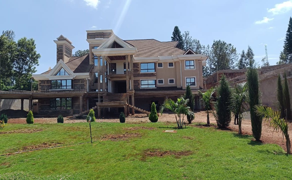 9 Bedroom Mansion For Sale in in Karen with swimming pool and situated on 3/4 Acre. Asking Price. 140 M. Musilli Homes.