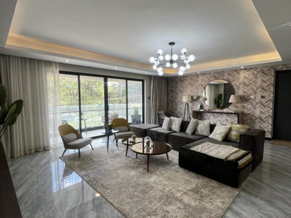 4 Bedroom Apartment plus DSQ For Sale with a well manicured garden, water purifier, children play area and elegant gym. Asking Price. 28M. Musilli Homes.